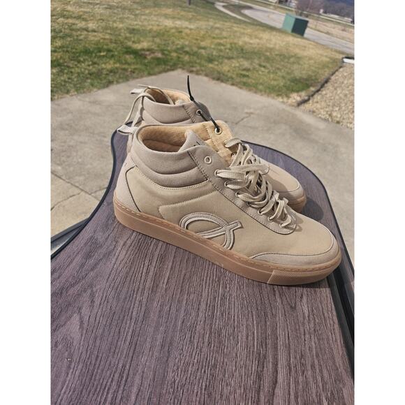 LØCI Ten Sand High-Top Sneakers Niemann Marcus Quiet Luxury Streetwear Style main image 6